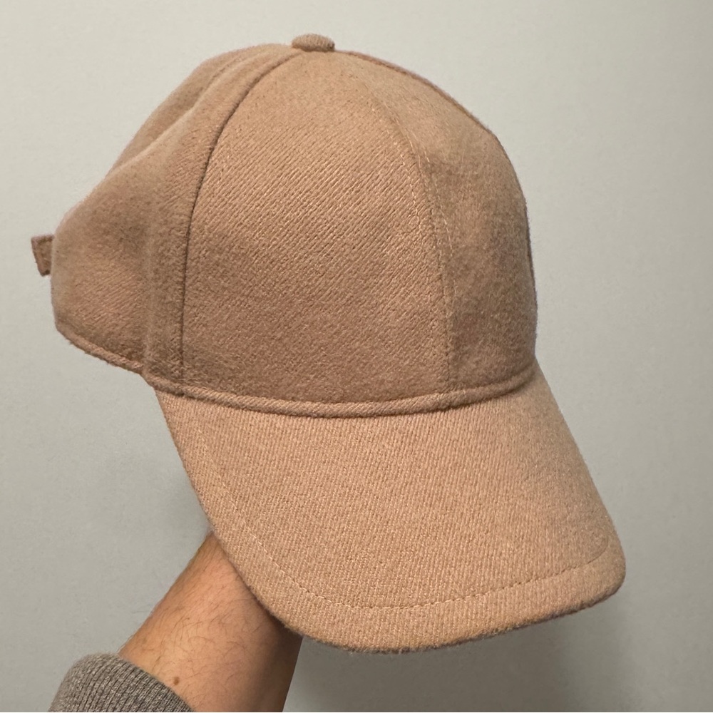Abercrombie Tan Wool Baseball Cap